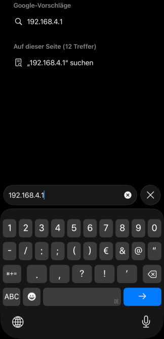 Abrir 192.168.2.1 en el navegador